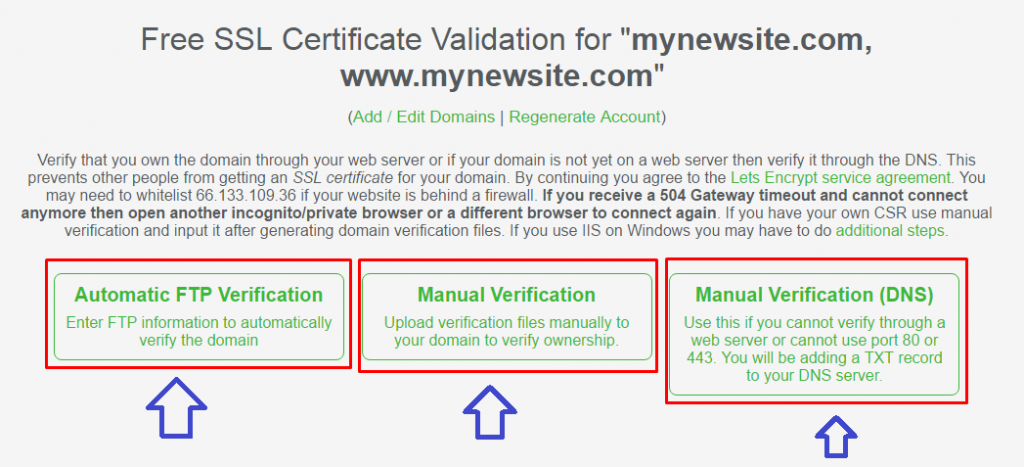 SSL-Domain-Verification