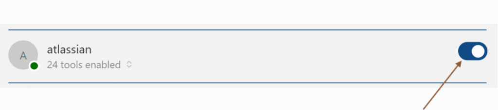 atlassian mcp server connection